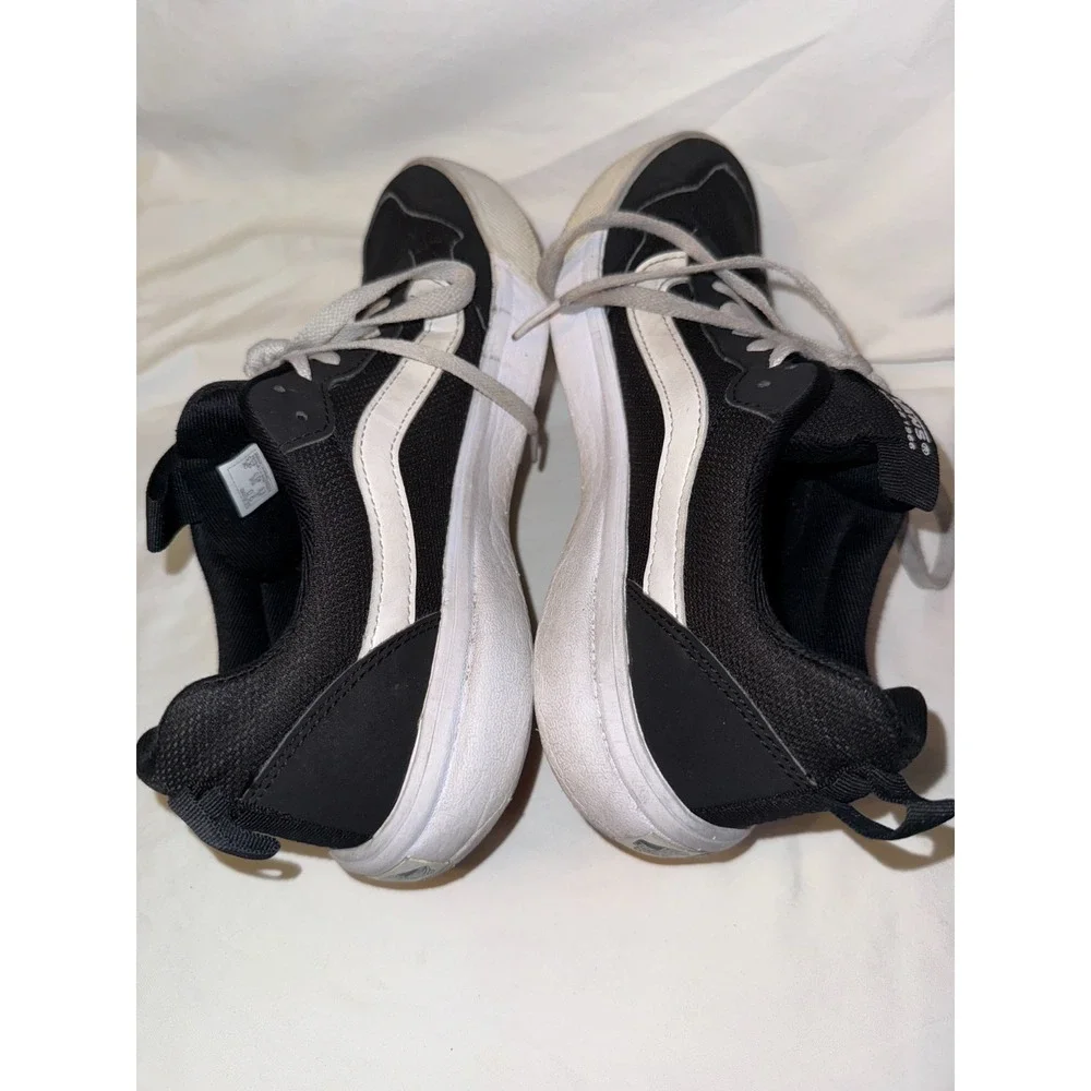 Vans Range Exp Women's Sneaker US 9 Black White Canvas Athletic Skateboard Shoes - Picture 5 of 8